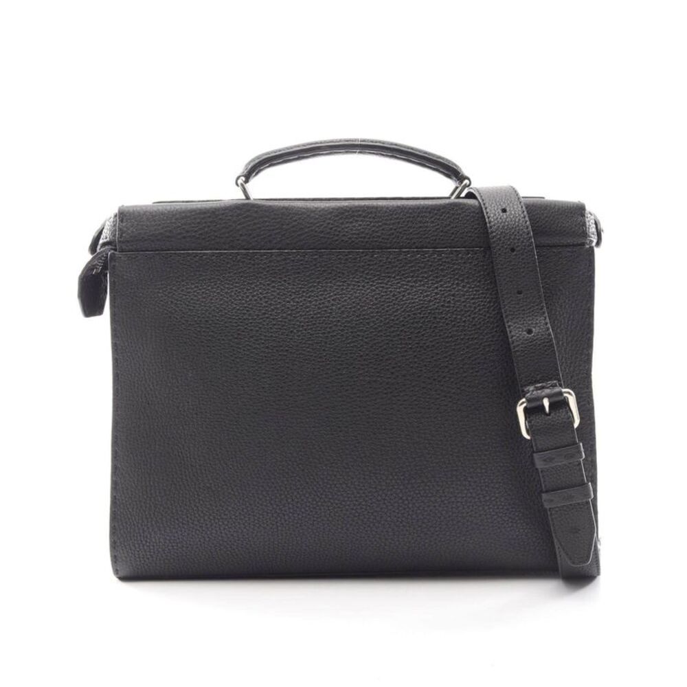Fendi Peekaboo Fit 2way Leather Business Bag